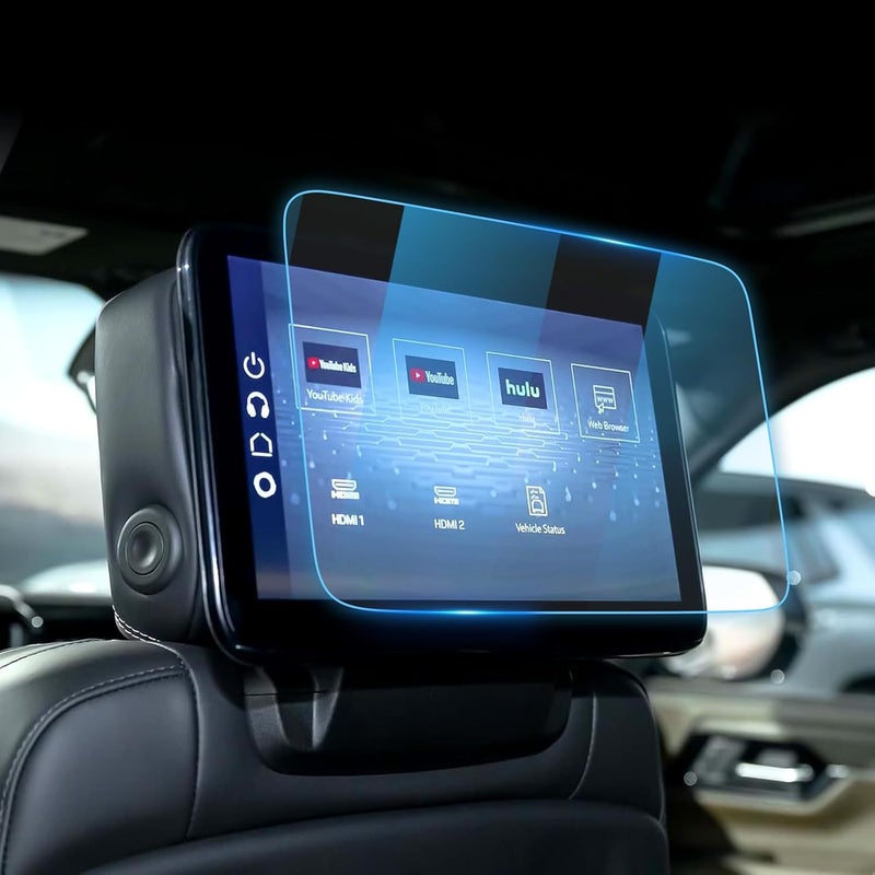 LFOTPP For 2025 GMC Yukon Screen Protector - (2pcs) 2021~2025 Yukon(Denali/Denali Ultimate) 12.6 inch Touchscreen [ClarityHD+] 2021~2025 Yukon Accessories Anti Fingerprint 9H Hardness Tempered Glass* - Image 1